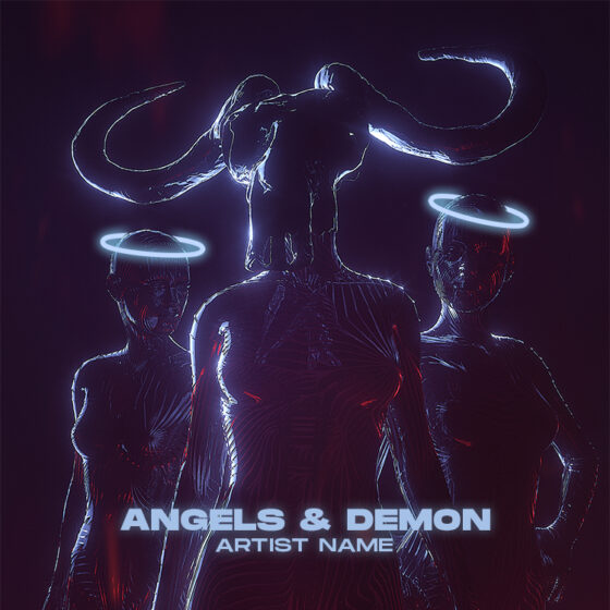 Demon and angels Cover art for sale