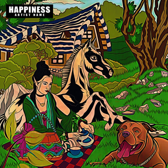 Happiness Cover art for sale