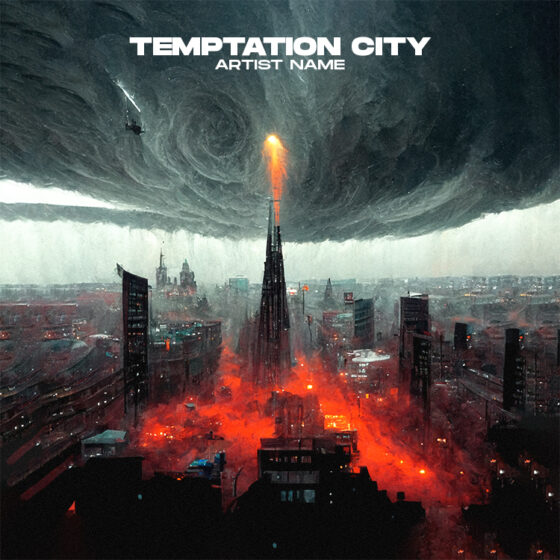 temptation city Cover art for sale