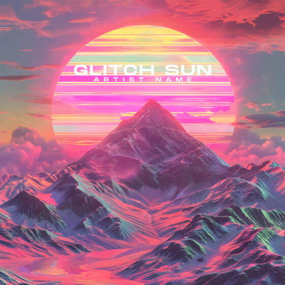 Glitch Sun Cover art for sale