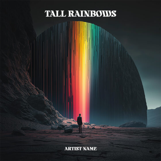 Tall rainbows Cover art for sale