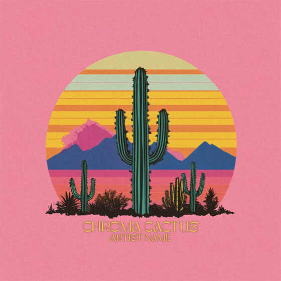 Chroma cactus Cover art for sale