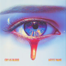 Cry as blood Cover art for sale