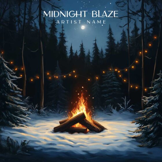 MIDNIGHT-BLAZE Cover art for sale