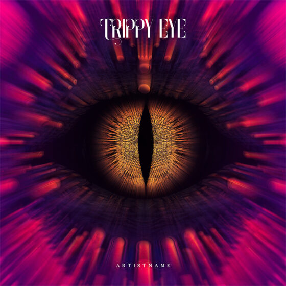 Trippy eye Cover art for sale