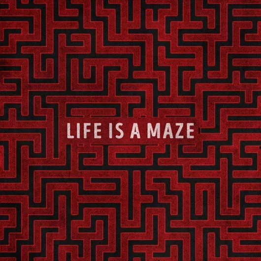 Maze album cover art design for sale