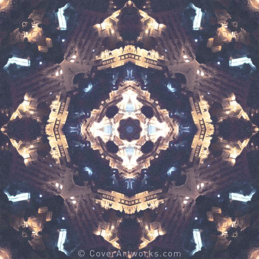 Edm Abstract Album cover art design for sale