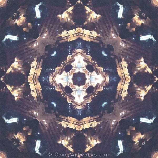 Edm abstract album cover art design for sale