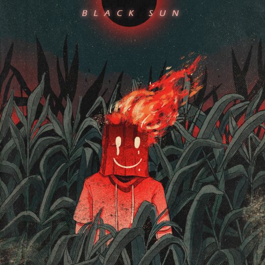 Black sun cover art for sale
