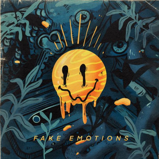 Fake emotions cover art for sale