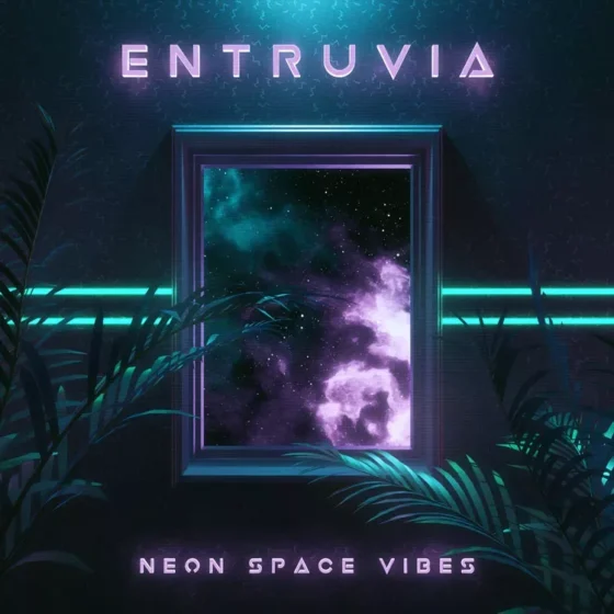 Neon Space Vibes Cover art for sale