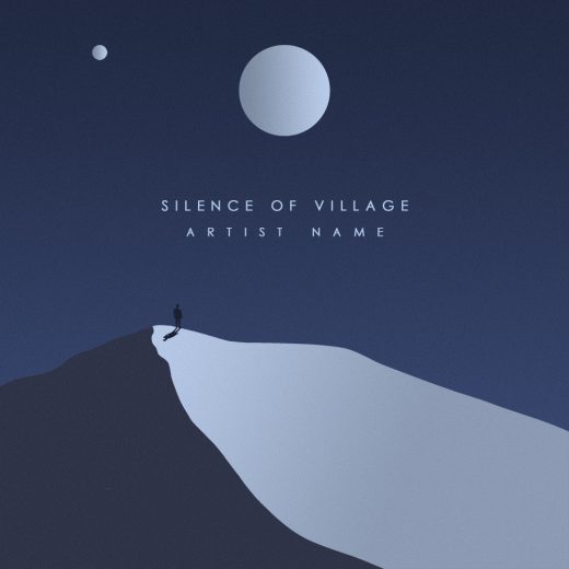 Silence of village cover art for sale