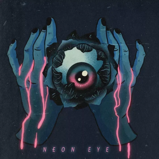 Neon Eye Cover art for sale