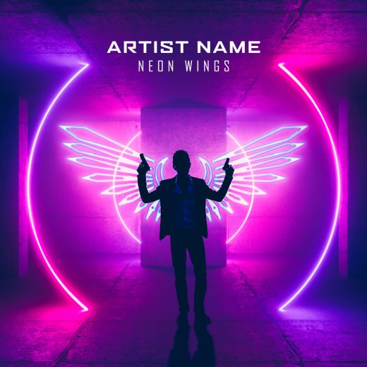 Neon wings cover art for sale