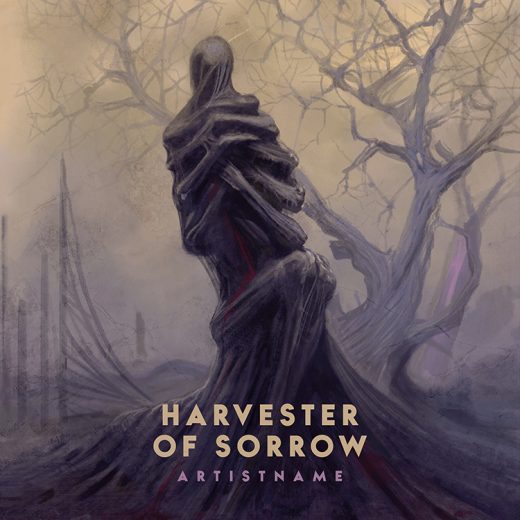 Harvester of sorrow cover art for sale