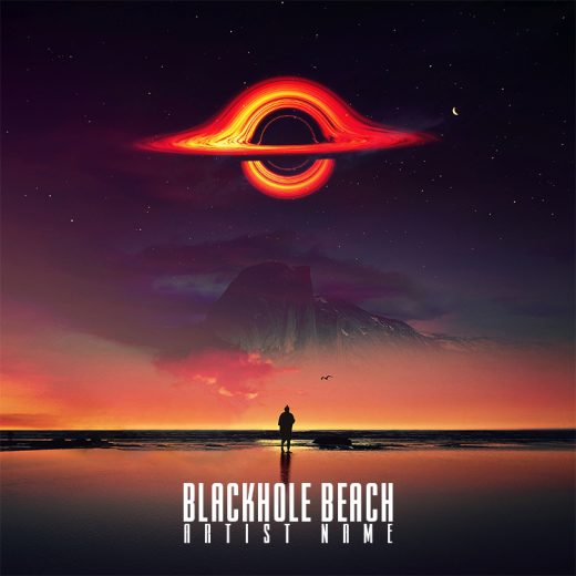 Blackhole beach cover art for sale