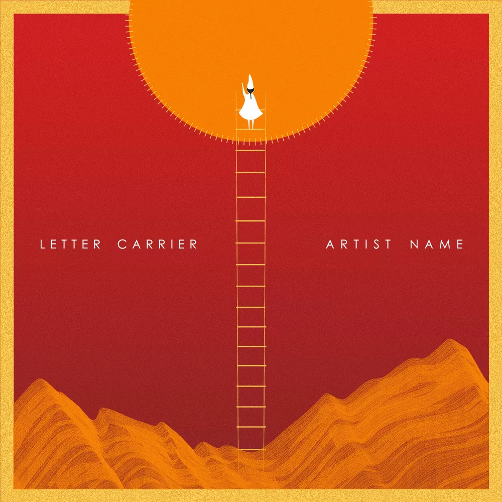 Letter carrier cover art for sale