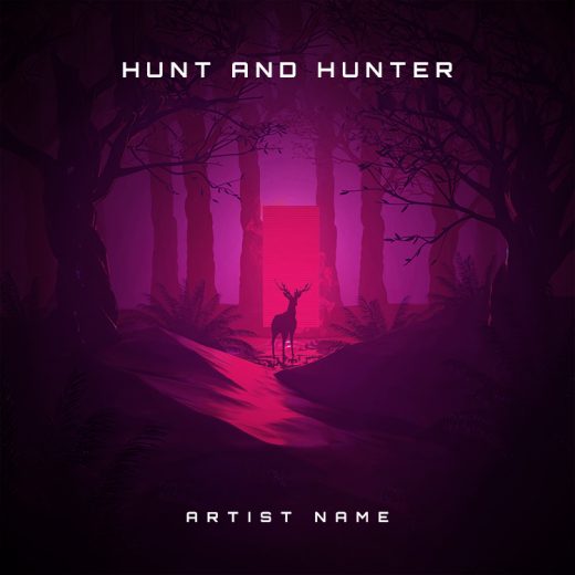 Hunt and hunter cover art for sale