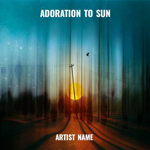 Adoration to sun cover art for sale