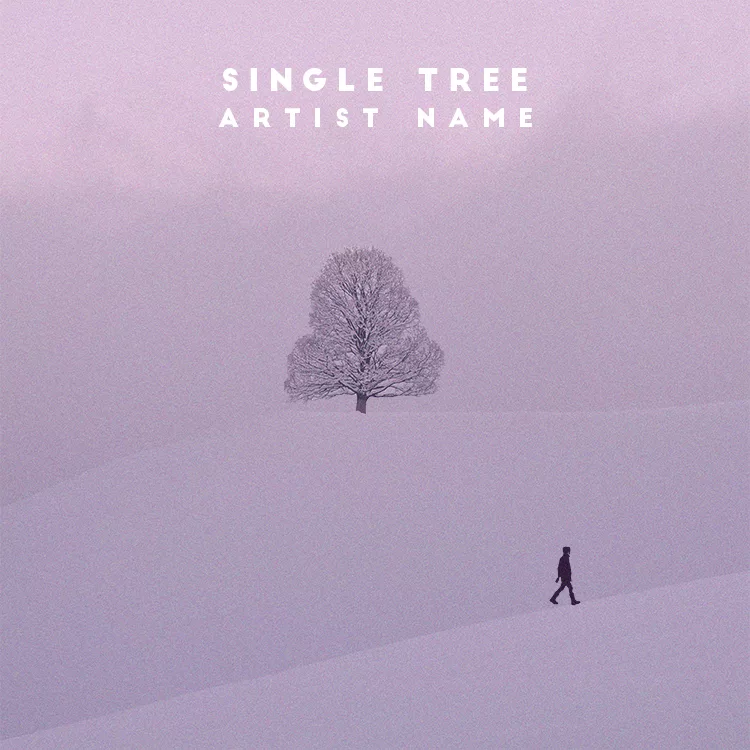 Single tree cover art for sale