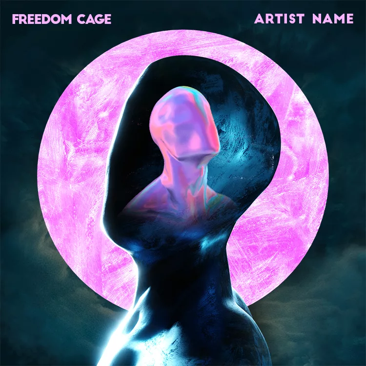 Freedom cage cover art for sale