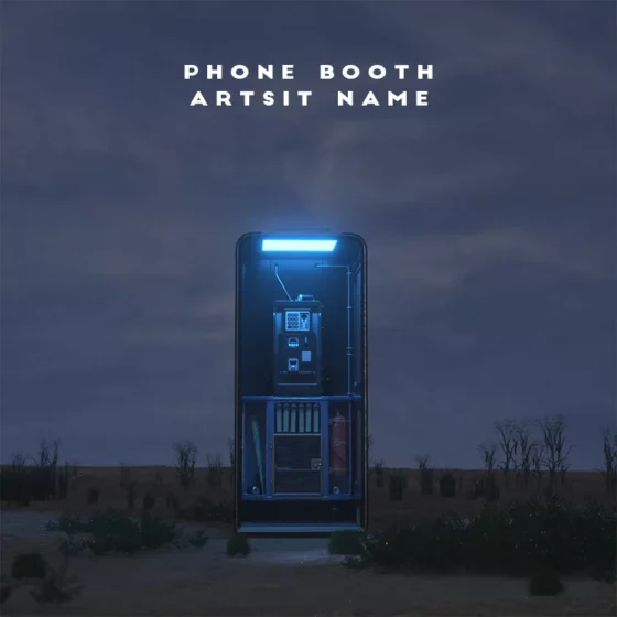 Phone Booth Cover art for sale