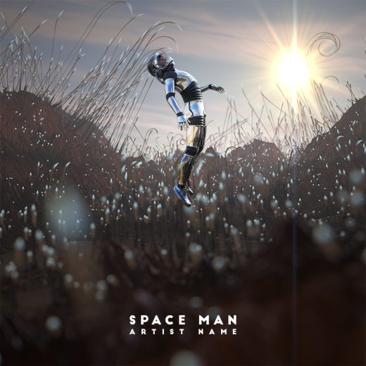 Space man Cover art for sale