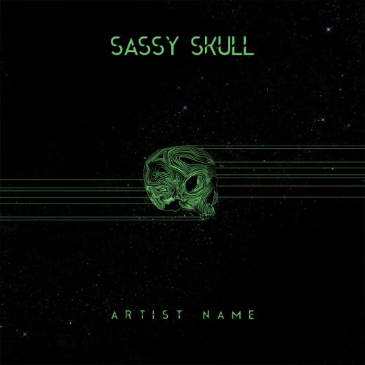 Sassy skull cover art for sale
