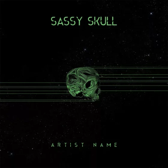 Sassy Skull Cover art for sale