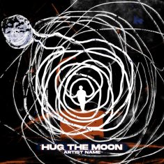 Hug the moon Cover art for sale