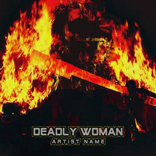 Deadly woman Cover art for sale