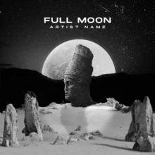 Full moon Cover art for sale