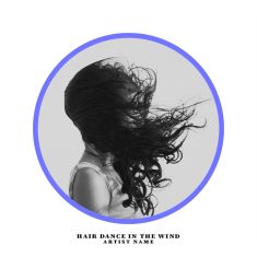 Hair dance in the wind Cover art for sale