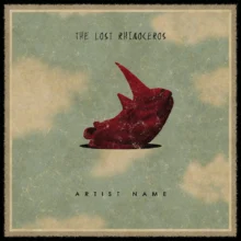 The Lost Rhinoceros Cover Art Design