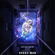 Space man Cover Art Design
