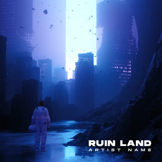 Ruin land cover art for sale