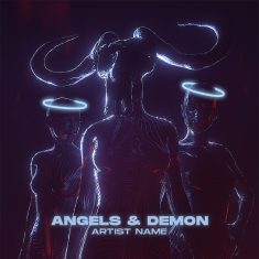 Demon and angels Cover art for sale