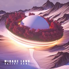 mirage land Cover art for sale