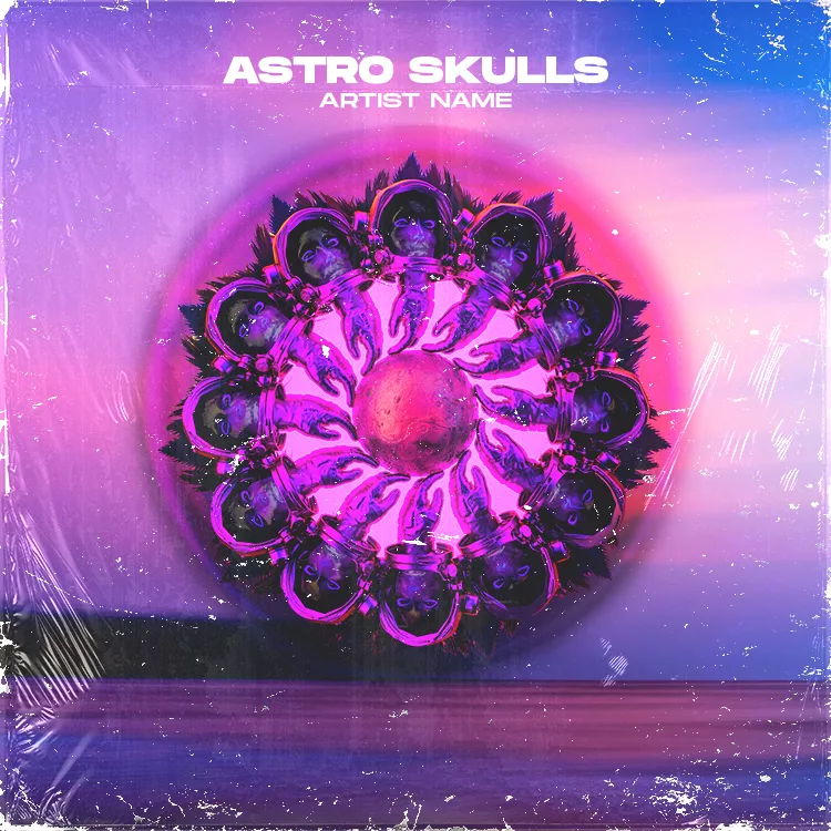 Astro skulls cover art for sale