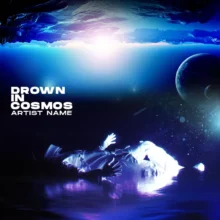 Drown in cosmos Cover Art Design