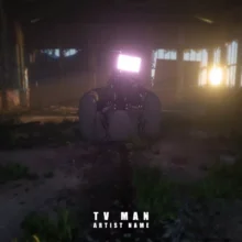 tv man Cover Art Design