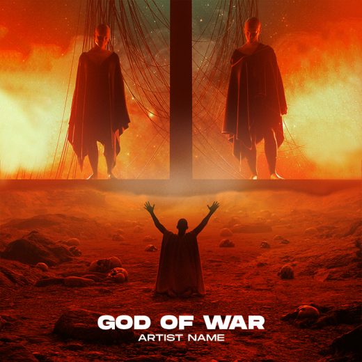 God of war cover art for sale