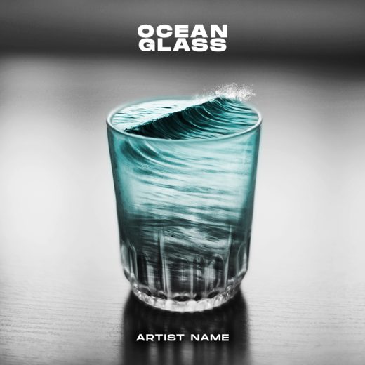 Ocean glass cover art for sale