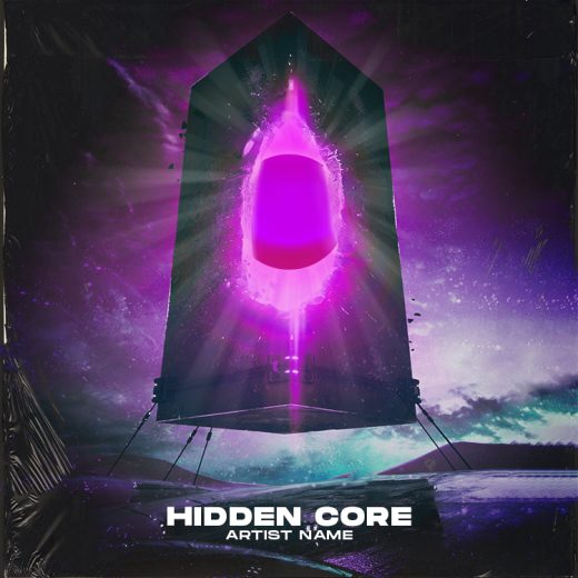 Hidden core cover art for sale