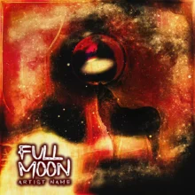 Full moon Cover Art Design