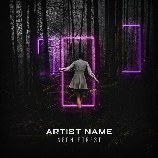 Neon forest cover art for sale