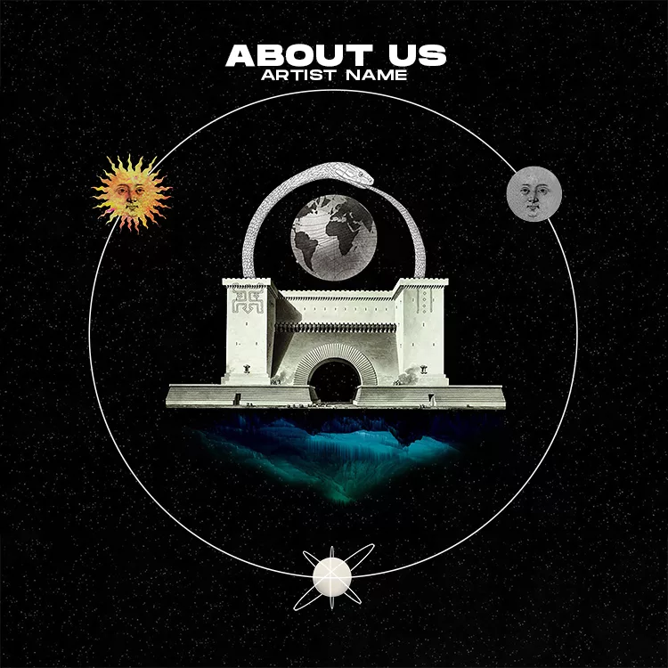 About us cover art for sale