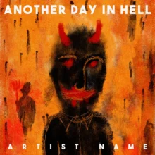 ANOTHER DAY IN HELL Cover Art Design