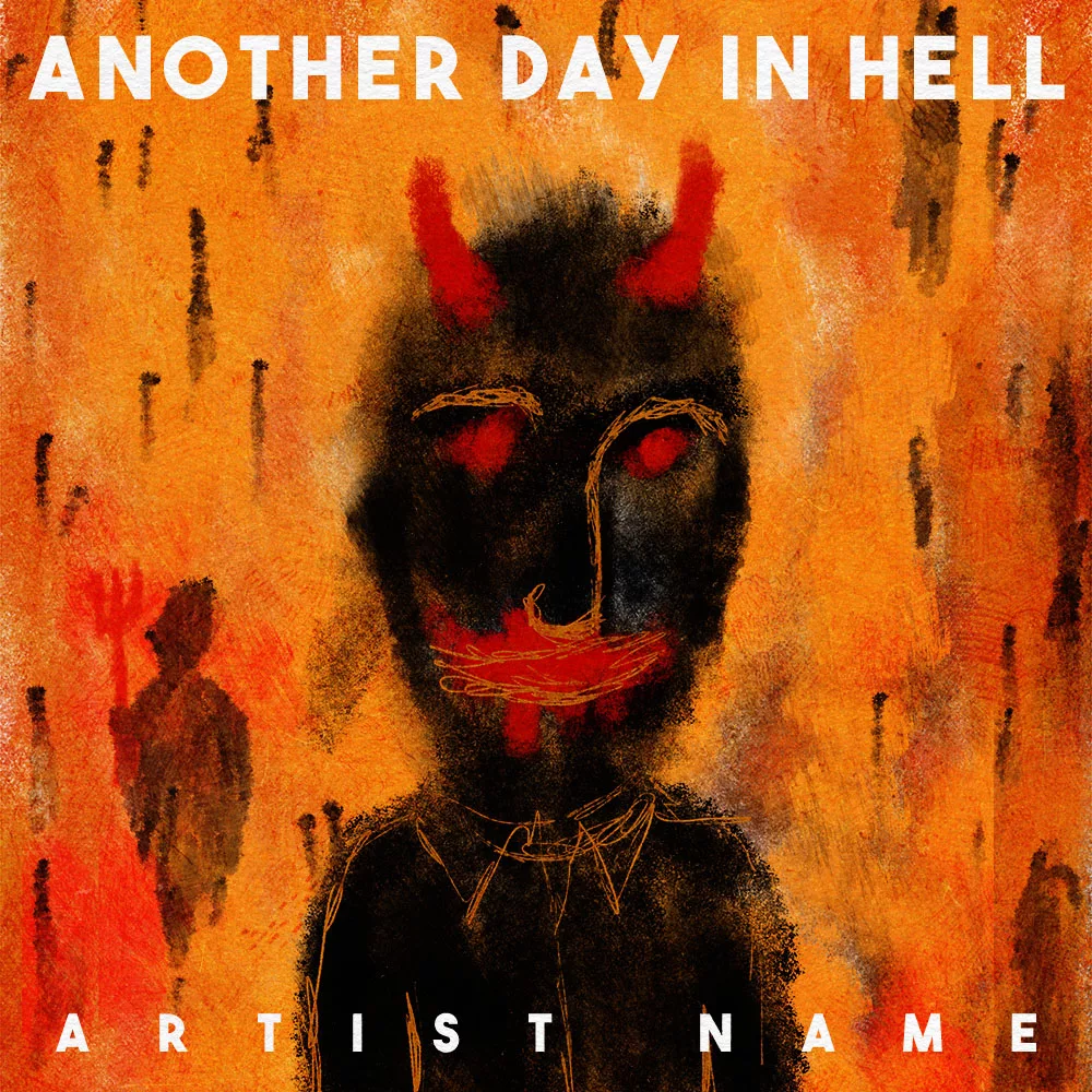 Another day in hell cover art for sale
