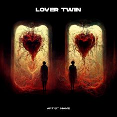 lover twin Cover art for sale